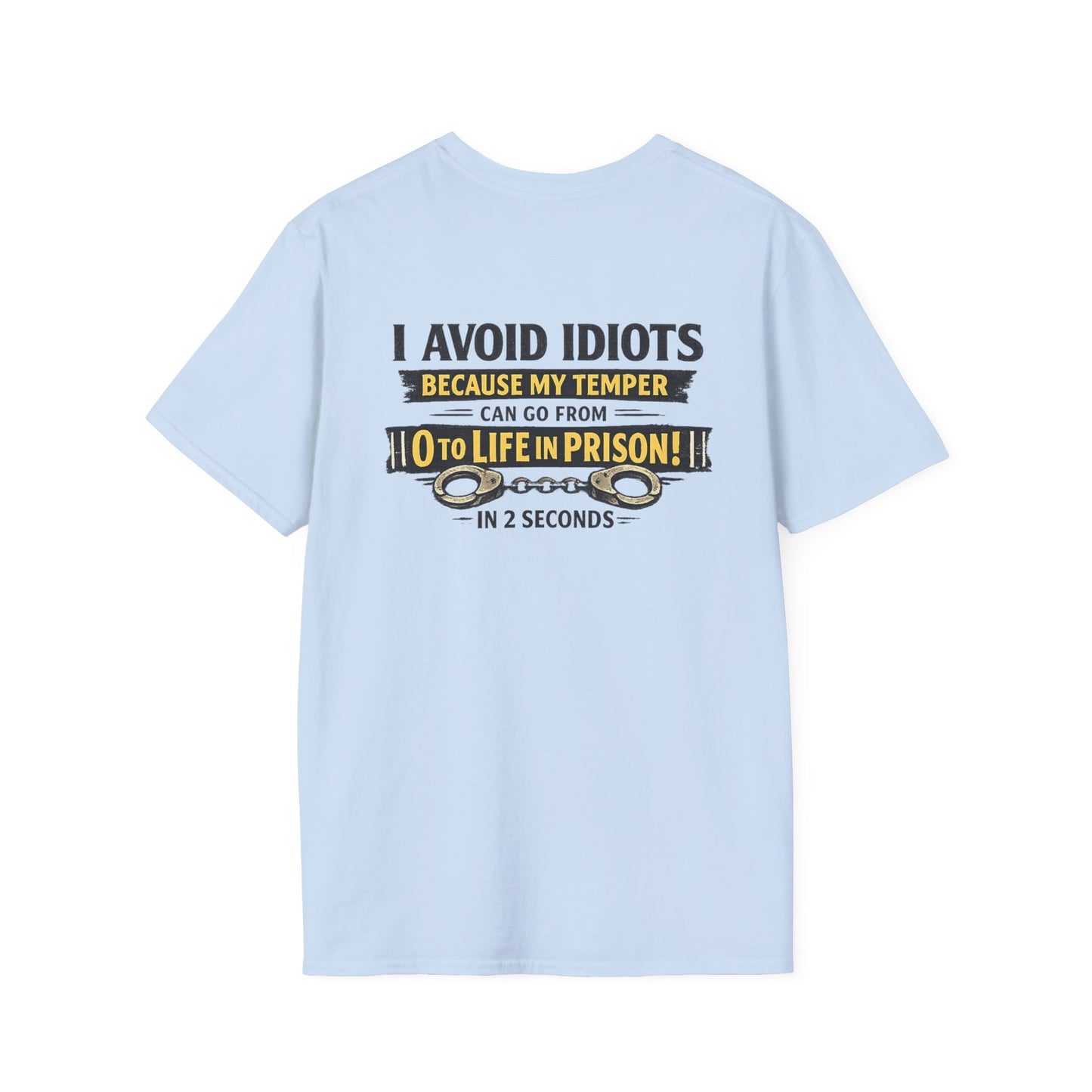 0 to Life in Prison Bicycle Patch Tee