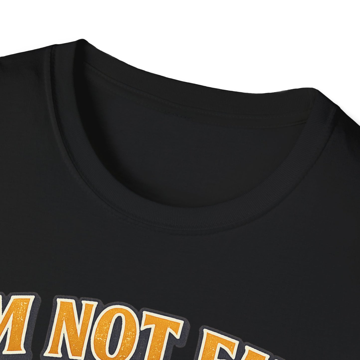 I'm Not Fat Graphic T-Shirt