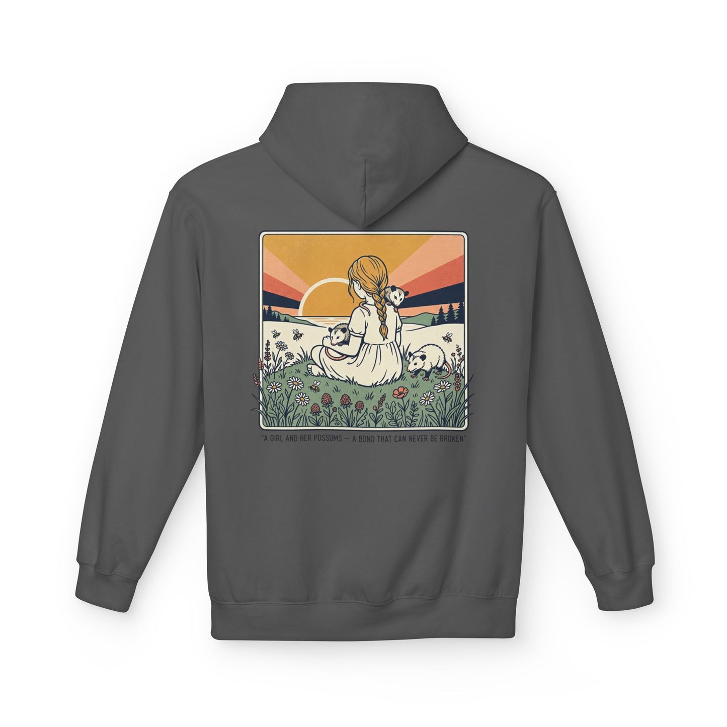 A Girl and her Possums. A Bond that can't be Broken Hoodie