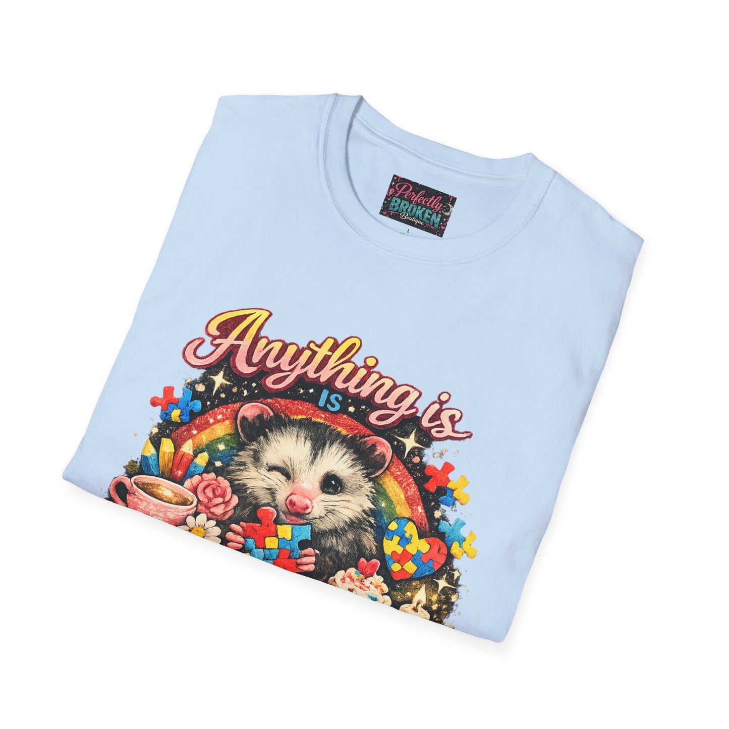 "Anything is Possumble" Graphic Tee