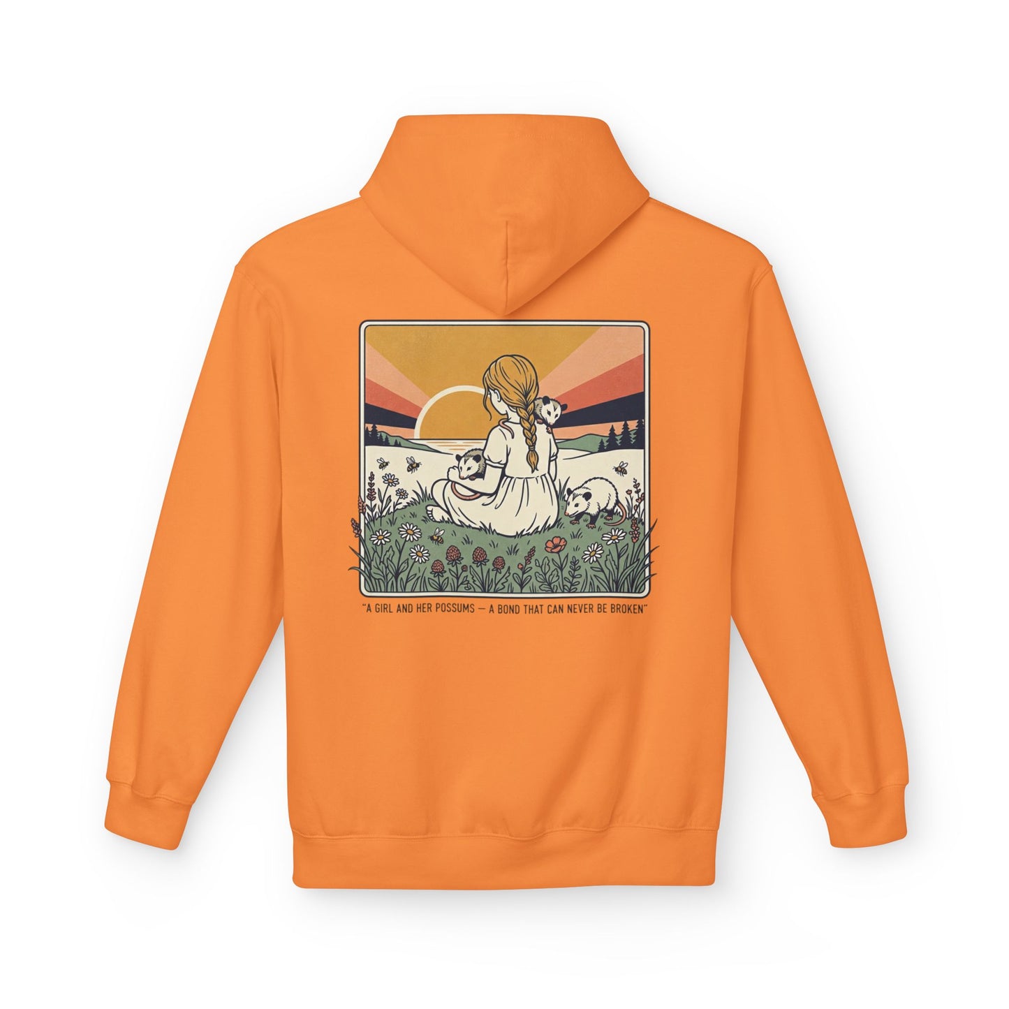 A Girl and her Possums. A Bond that can't be Broken Hoodie