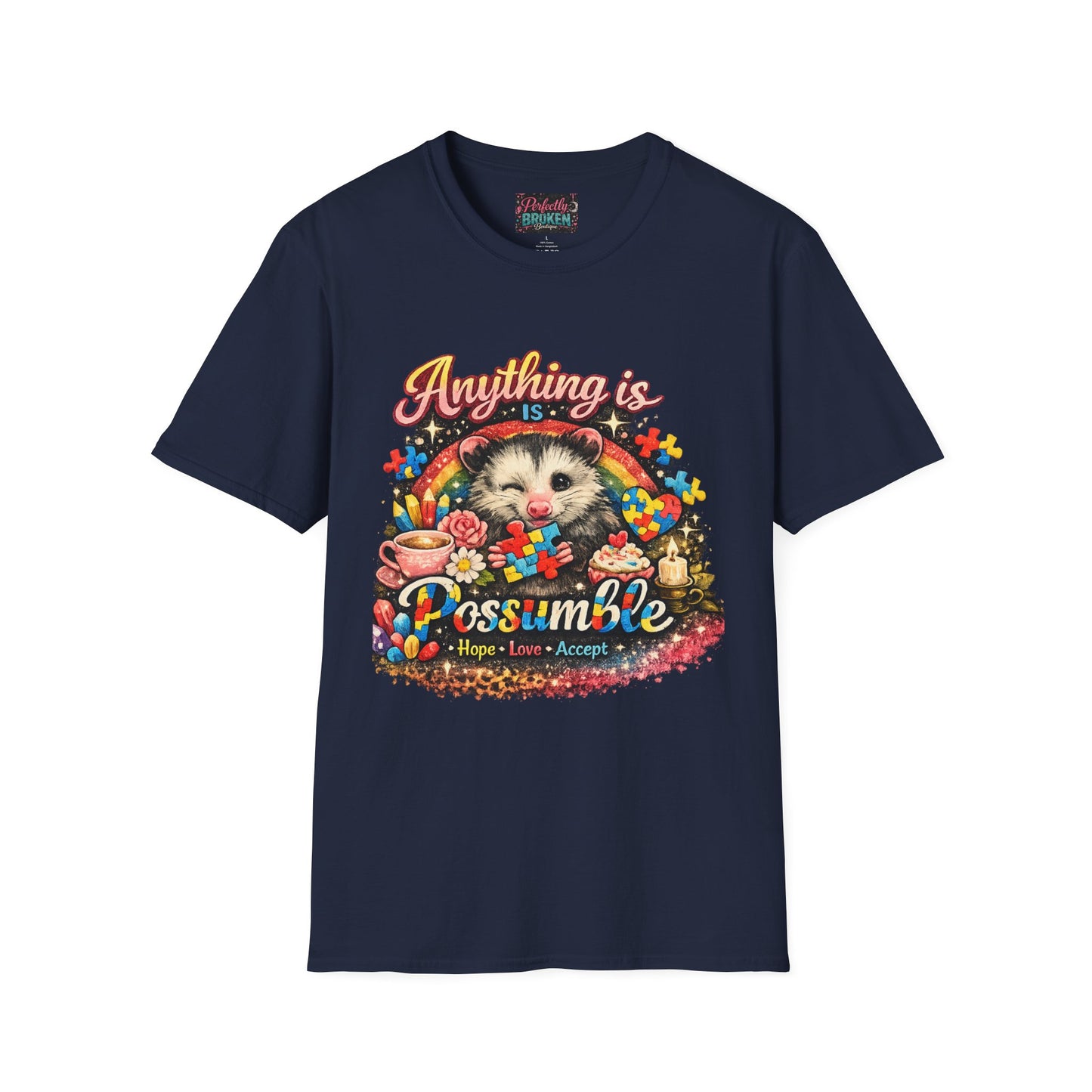 "Anything is Possumble" Graphic Tee