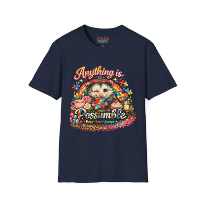 "Anything is Possumble" Graphic Tee