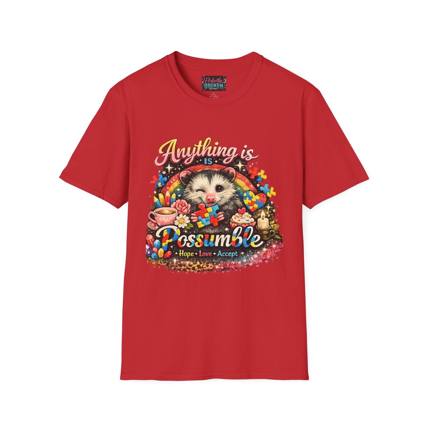 "Anything is Possumble" Graphic Tee