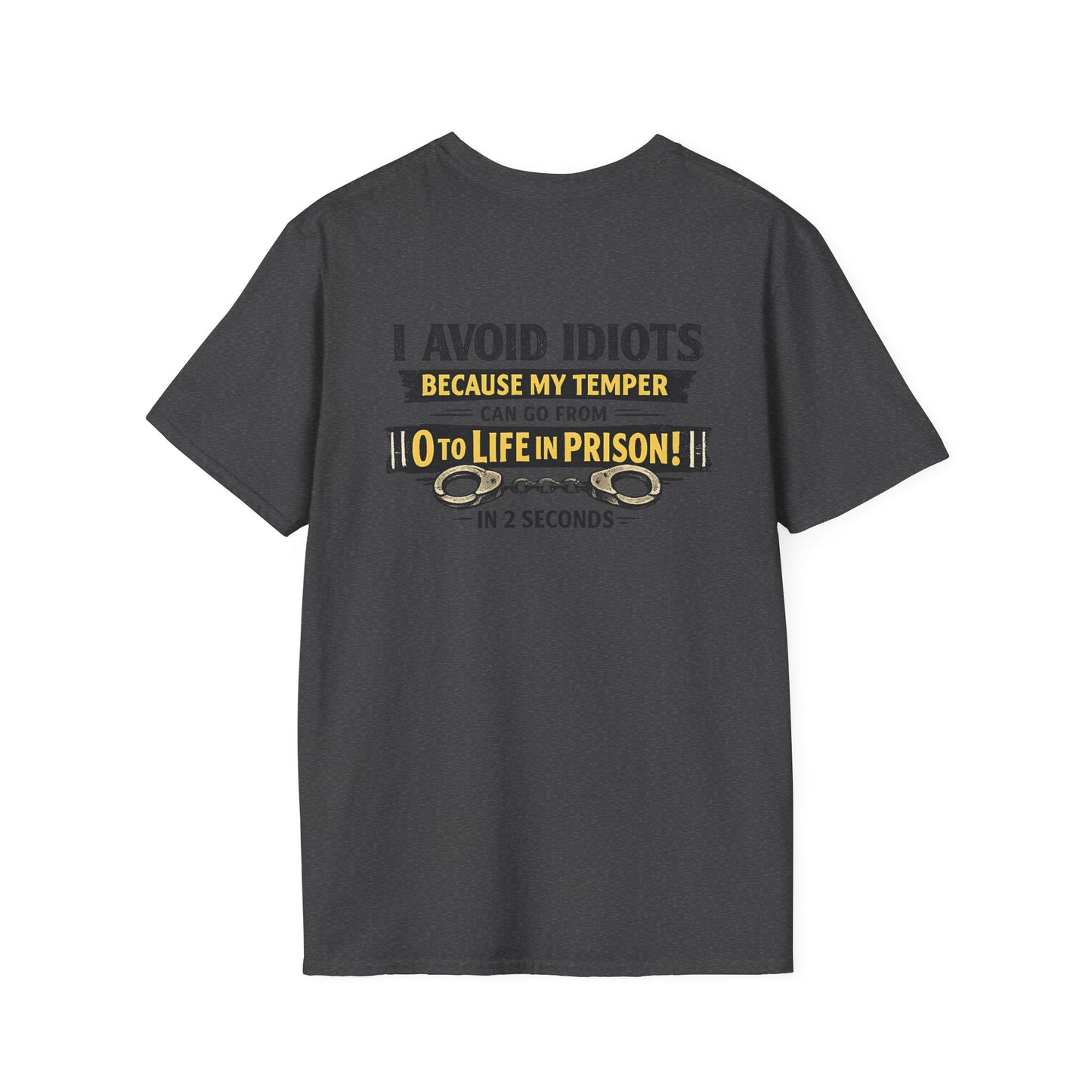 0 to Life in Prison Bicycle Patch Tee