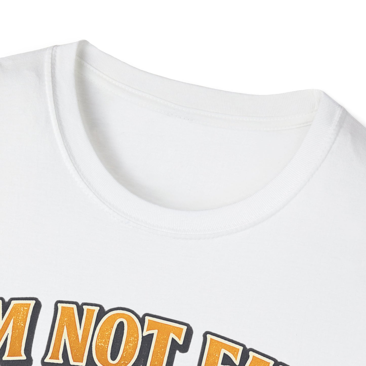 I'm Not Fat Graphic T-Shirt