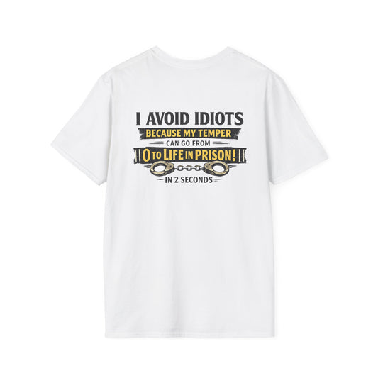 0 to Life in Prison Bicycle Patch Tee