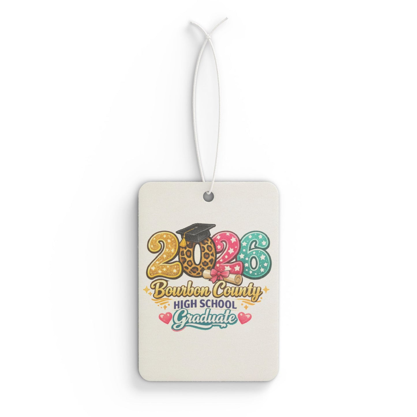 2026 BCHS Graduate Car Air Freshener