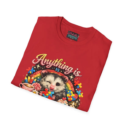 "Anything is Possumble" Graphic Tee