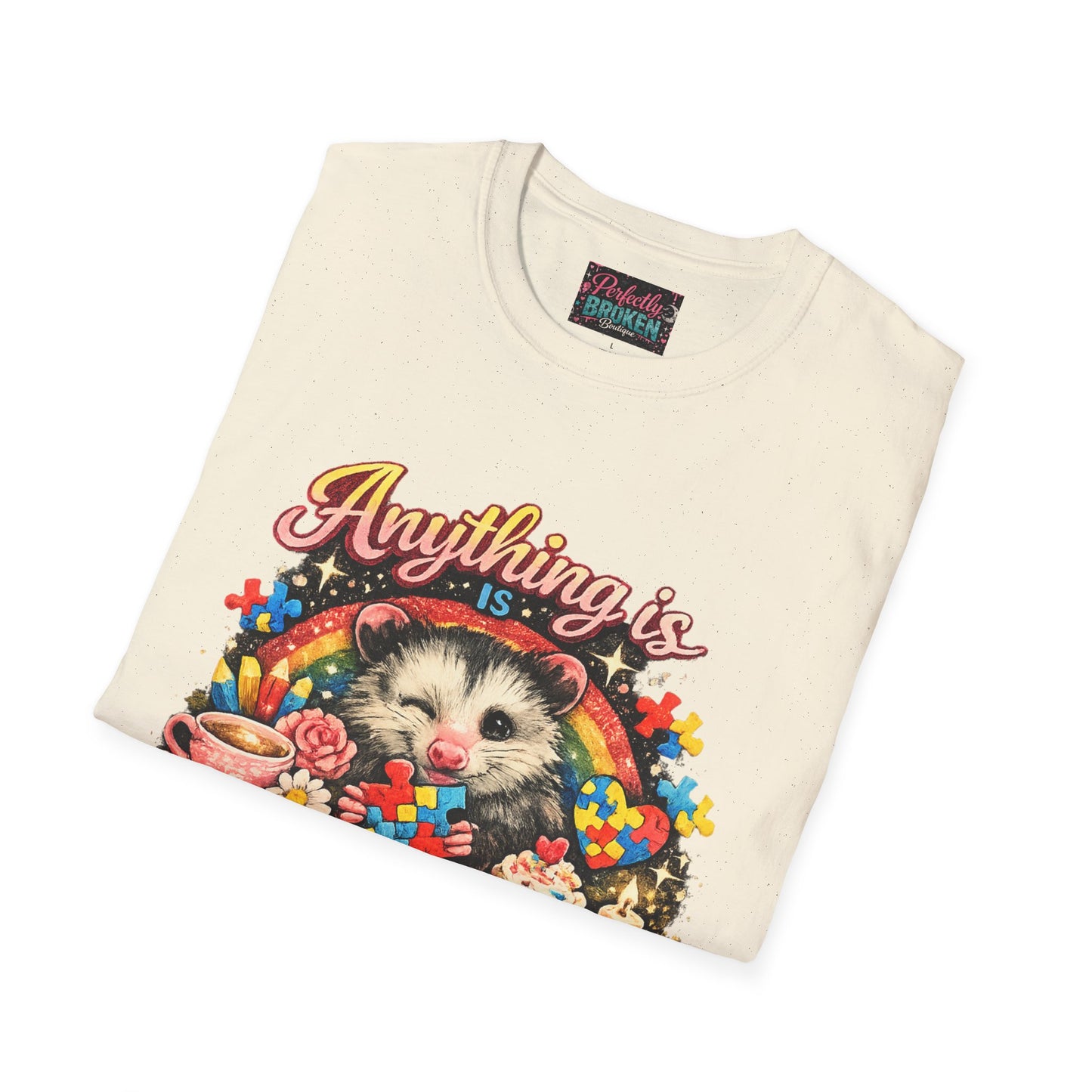 "Anything is Possumble" Graphic Tee